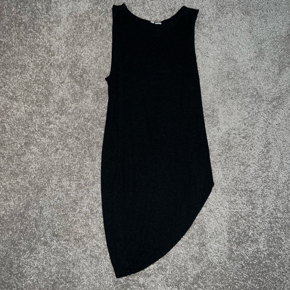 Black tank top
